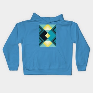 Abstract Geometric Design Kids Hoodie